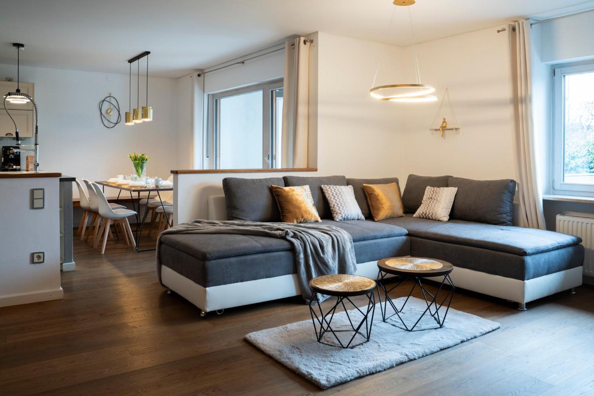 130M2 Loft - Balkon, Smart Tv, Badewanne, Kaffee Apartment Rosenheim Bagian luar foto