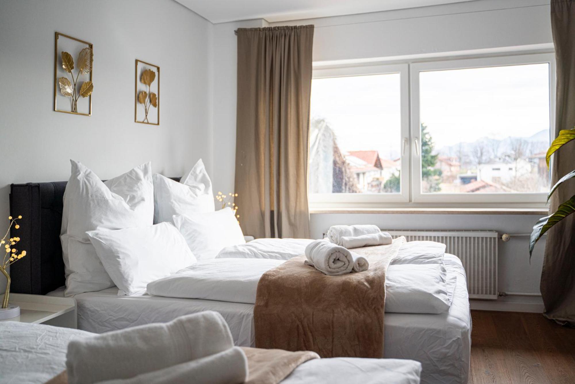 130M2 Loft - Balkon, Smart Tv, Badewanne, Kaffee Apartment Rosenheim Bagian luar foto