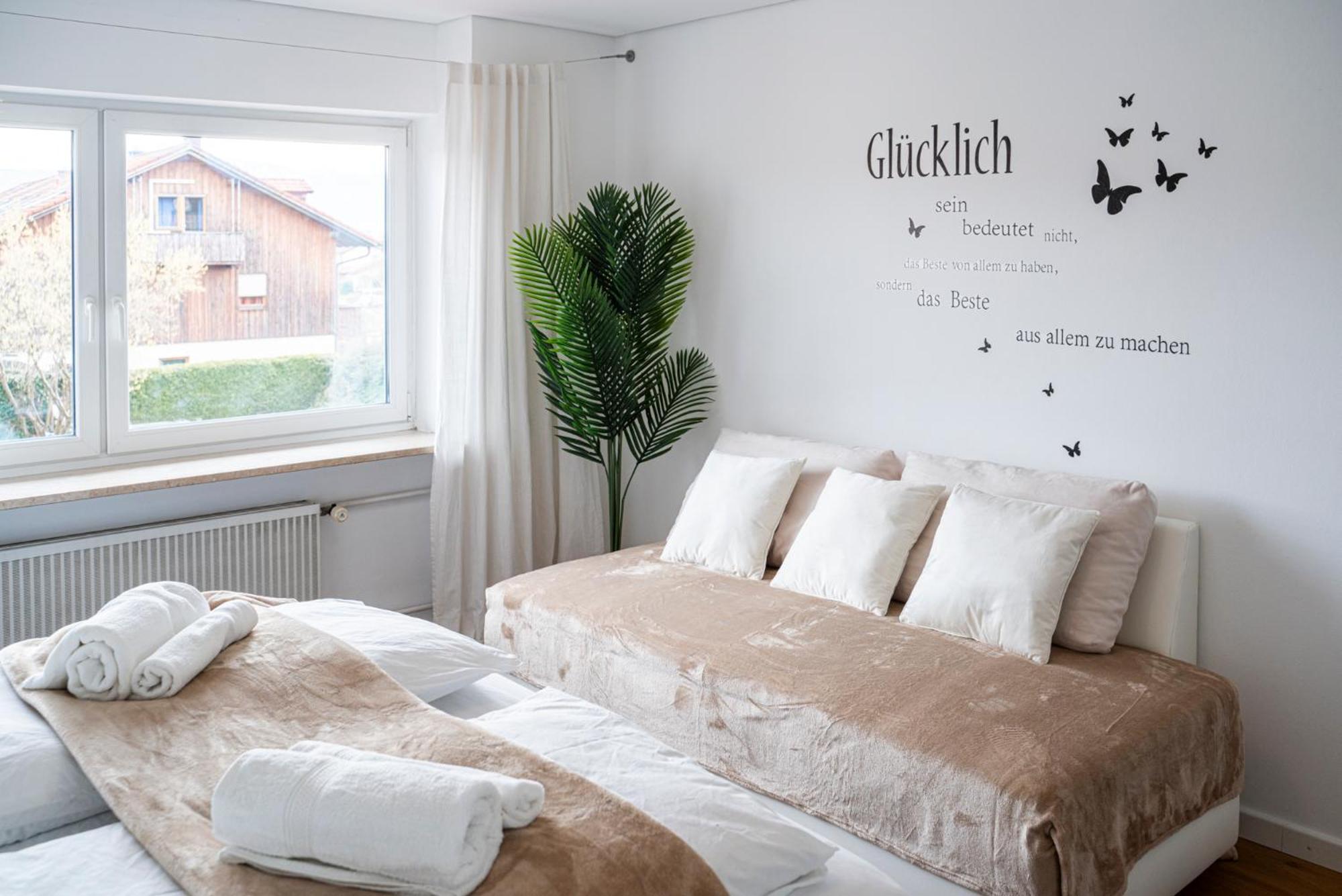 130M2 Loft - Balkon, Smart Tv, Badewanne, Kaffee Apartment Rosenheim Bagian luar foto