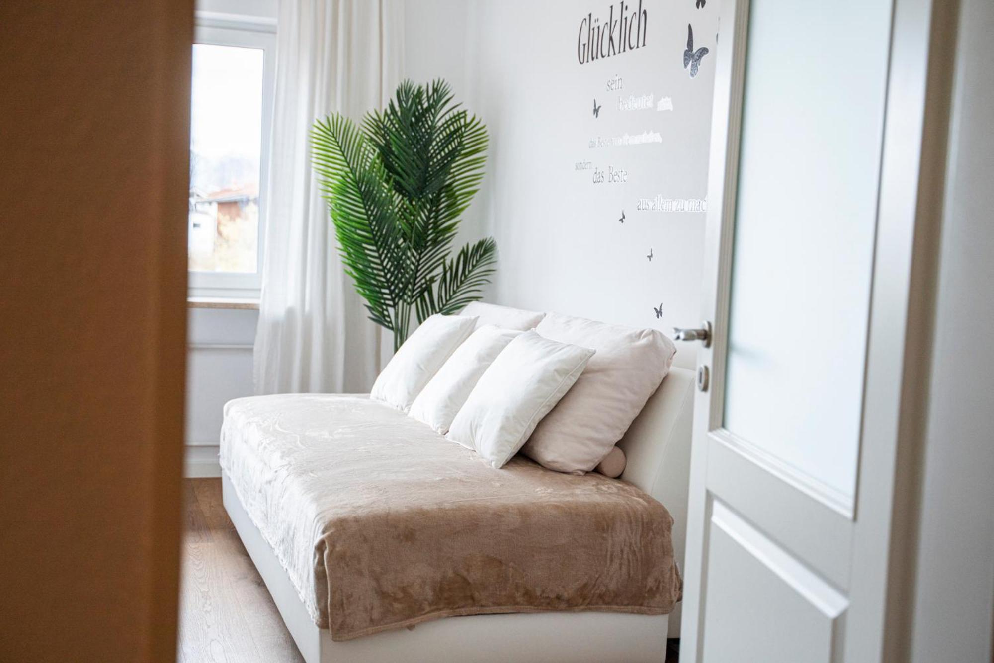 130M2 Loft - Balkon, Smart Tv, Badewanne, Kaffee Apartment Rosenheim Bagian luar foto