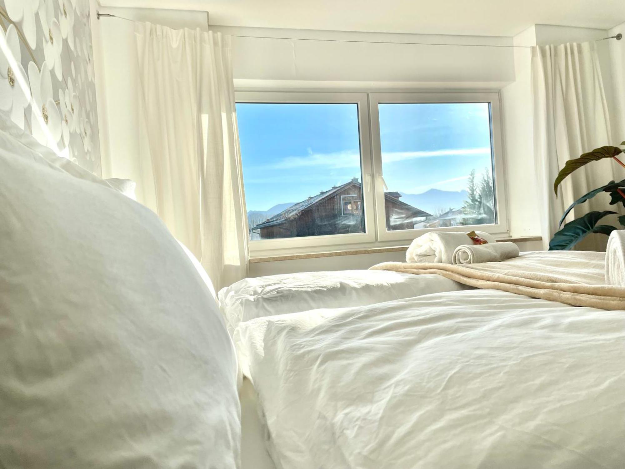 130M2 Loft - Balkon, Smart Tv, Badewanne, Kaffee Apartment Rosenheim Bagian luar foto